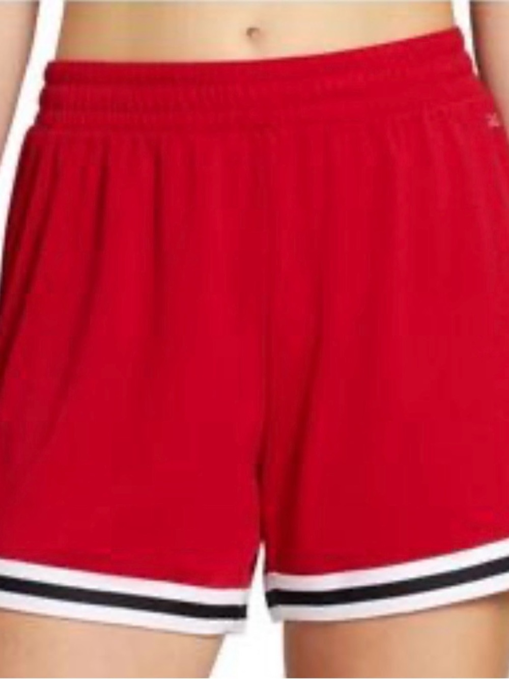 DSG Red Mid-Rise Performance Athletic Shorts Size XS NWT